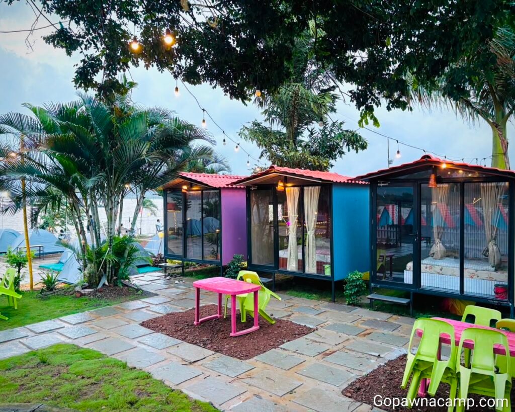 Pawna Lake Camping Glass House Cottage